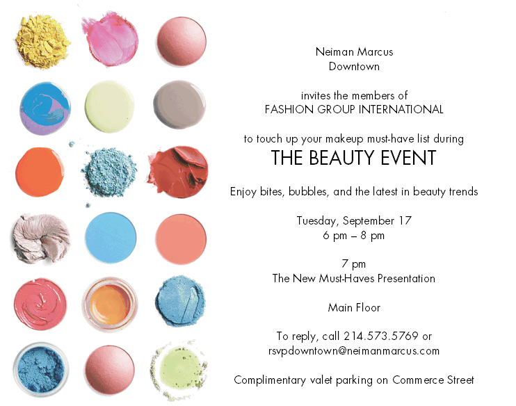Beauty Event at Neiman Marcus